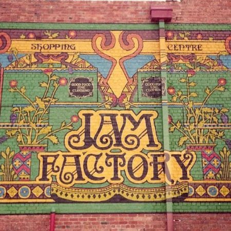 Painted Sign, Jam Factory, Chapel Street, Prahran